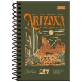 Foto ilustrativa Caderno Espiral 1/8 Masculino Cliff