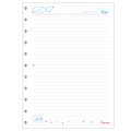 Foto ilustrativa Caderno Refil Disckbook -  Universitário Pauta Branca Gradiente PICK PRO