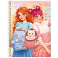 Foto ilustrativa Caderno Universitário Besties