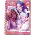 Foto ilustrativa Caderno Universitário Capa Dura Amigas Para Sempre