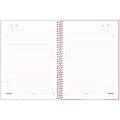 Foto ilustrativa Caderno Universitário Capa Dura Barbie by Nanaths