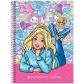 Foto ilustrativa Caderno Universitário Capa Dura Barbie FIT
