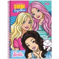 Foto ilustrativa Caderno Universitário Capa Dura Barbie