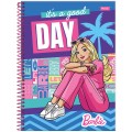 Foto ilustrativa Caderno Universitário Capa Dura Barbie