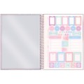 Foto ilustrativa Caderno Universitário Capa Dura Blush