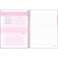 Foto ilustrativa Caderno Universitário Capa Dura Blush