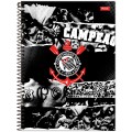 Foto ilustrativa Caderno Universitário Capa Dura Corinthians