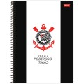 Foto ilustrativa Caderno Universitário Capa Dura Corinthians
