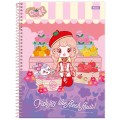 Foto ilustrativa Caderno Universitário Capa Dura Doll