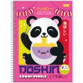 Foto ilustrativa Caderno Universitário Capa Dura Doshin