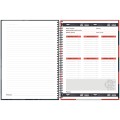 Foto ilustrativa Caderno Universitário Capa Dura Flamengo