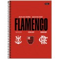 Foto ilustrativa Caderno Universitário Capa Dura Flamengo