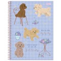 Foto ilustrativa Caderno Universitário Capa Dura Fluffy Friend