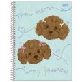 Foto ilustrativa Caderno Universitário Capa Dura Fluffy Friend