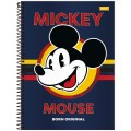 Foto ilustrativa Caderno Universitário Capa Dura Mickey Mouse