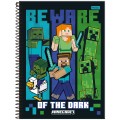 Foto ilustrativa Caderno Universitário Capa Dura Minecraft