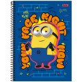 Foto ilustrativa Caderno Universitário Capa Dura Minions