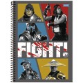 Foto ilustrativa Caderno Universitário Capa Dura Mortal Kombat