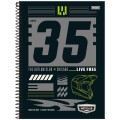 Foto ilustrativa Caderno Universitário Capa Dura  Motoclub