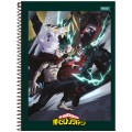 Foto ilustrativa Caderno Universitário Capa Dura My Hero Academia