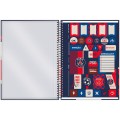 Foto ilustrativa Caderno Universitário Capa Dura Paris Saint-Germain