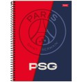 Foto ilustrativa Caderno Universitário Capa Dura Paris Saint-Germain