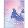 Foto ilustrativa Caderno Universitário Capa Dura Sereia