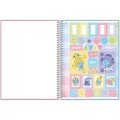 Foto ilustrativa Caderno Universitário Capa Dura Smurfs - Fit