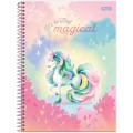 Foto ilustrativa Caderno Universitário Capa Dura Unicórnio