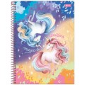 Foto ilustrativa Caderno Universitário Capa Dura Unicórnio