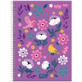 Foto ilustrativa Caderno Universitário Feminino Cliff