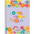 Foto ilustrativa Caderno Universitário Joyful Mind