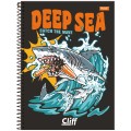 Foto ilustrativa Caderno Universitário Masculino Cliff