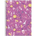 Foto ilustrativa Caderno Universitário Pop Collection