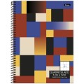 Foto ilustrativa Caderno Universitário Quadriculado (1 x 1 cm)