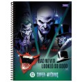 Foto ilustrativa Caderno Universitário Vilões Fit