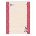 Foto ilustrativa Papel de Carta c/ Envelopes - Minnie Mouse
