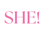 Logo da marca SHE