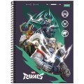 Foto ilustrativa Universitário Capa Dura Marvel Rivals